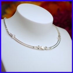 Silver necklace